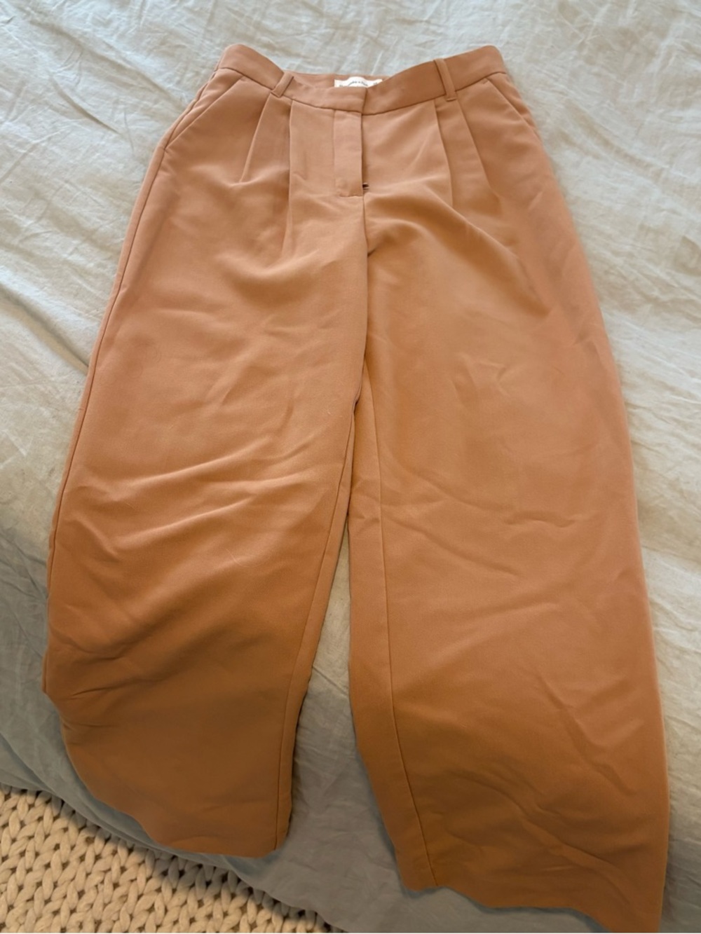 Abercrombie sloane tailored wide leg pant